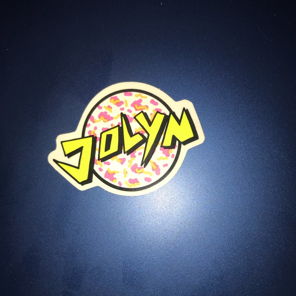 Jolyn Sticker - Retro